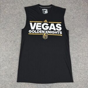 Adidas Climalite Ultimate Tee Vegas Golden Knights Tank Sleeveless Mens Small S
